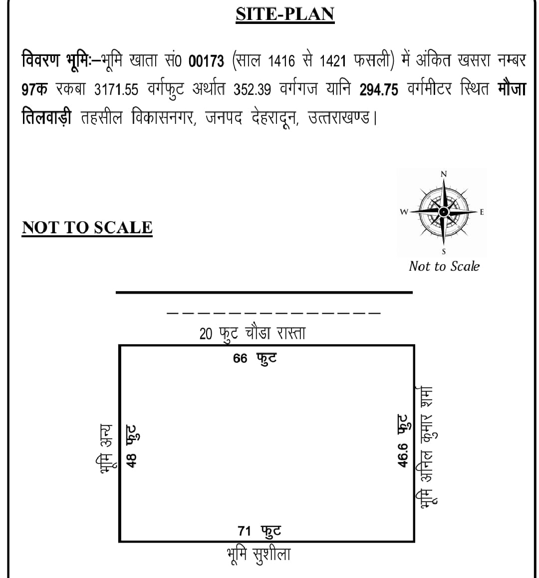 WhatsApp image for Residential Plot Ready in Tilwari Jagatpur Dehradun | City: Dehradun | Builder: Independent | Sizes: Plot | Price List: N/A | Brochure: N/A | Floor Plan: N/A