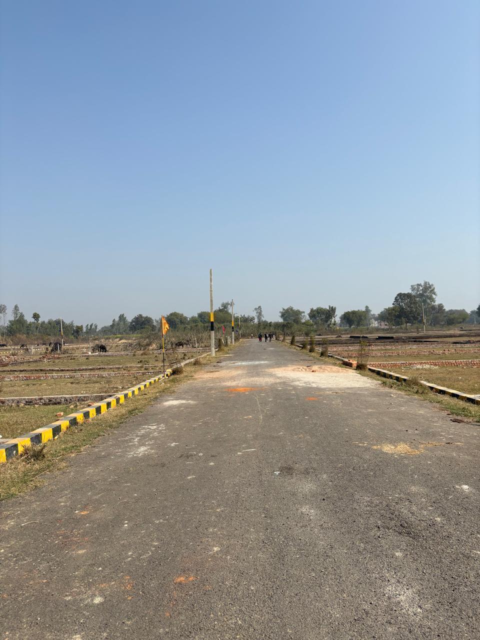 Residential Land Under Construction Lucknow Ayodhya Highway