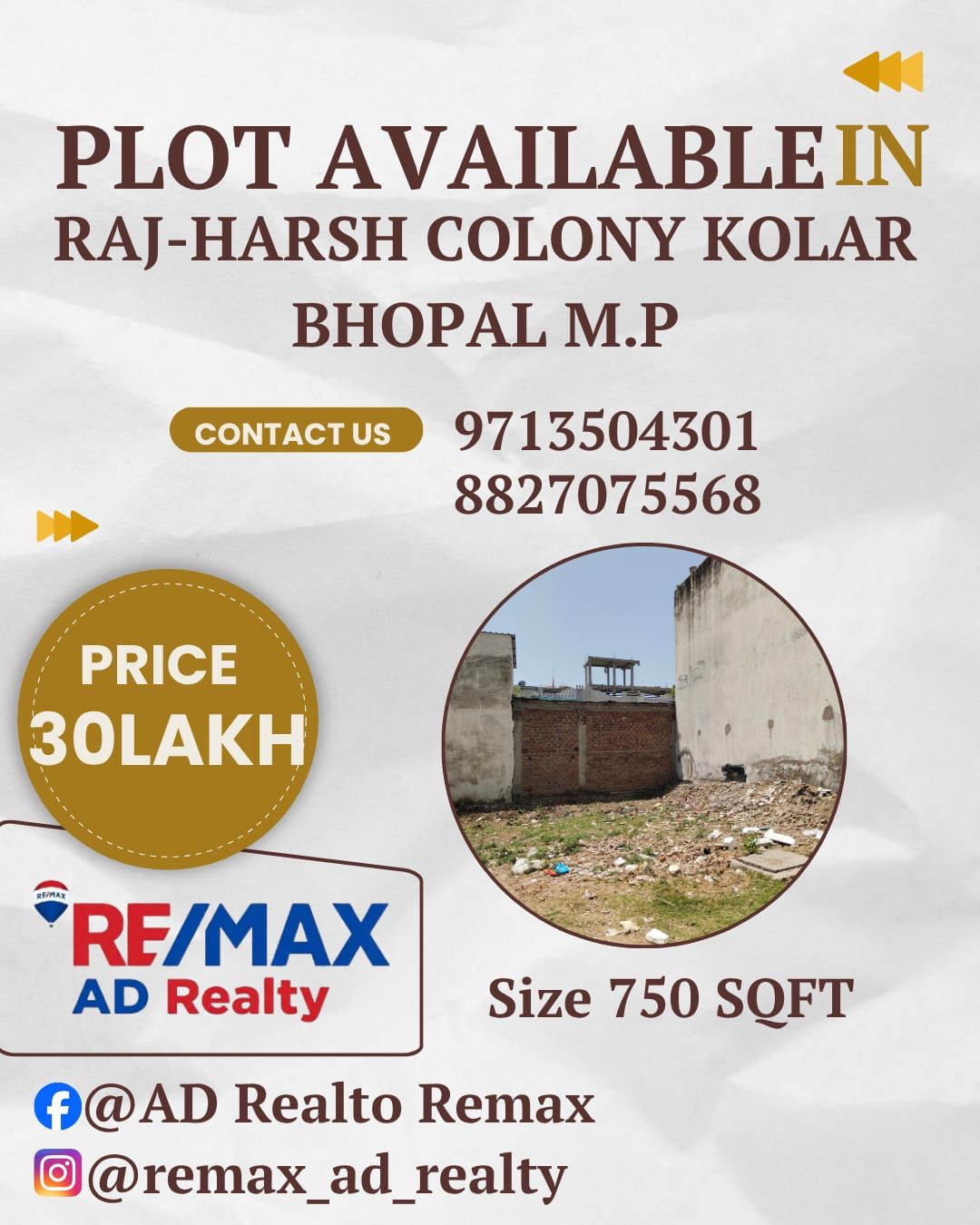 Residential Plot For Sale in Rajhans Colony
