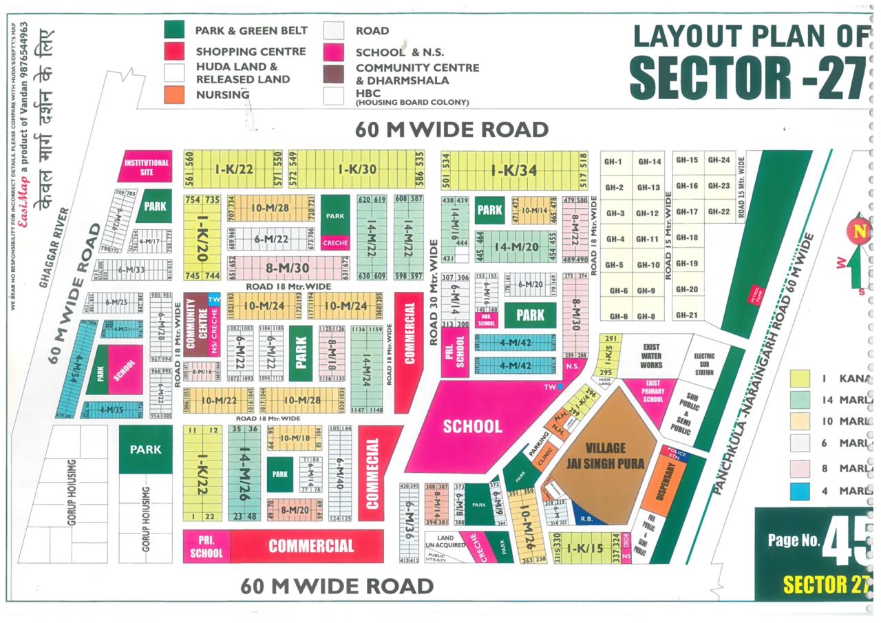 Residential Plot Ready to Move in Panchkula Haryana