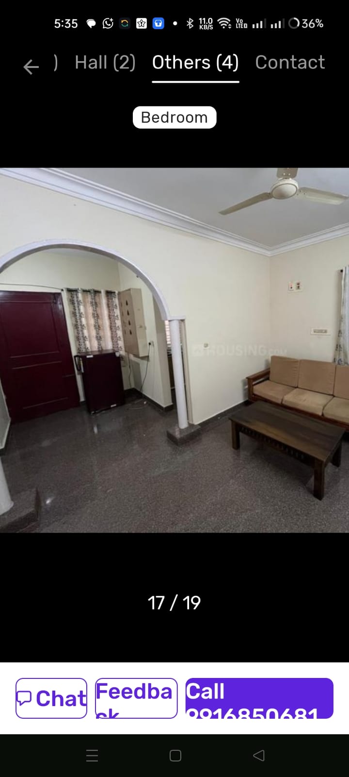 Luxury 3BHK Flat for Rent in Central Bangalore