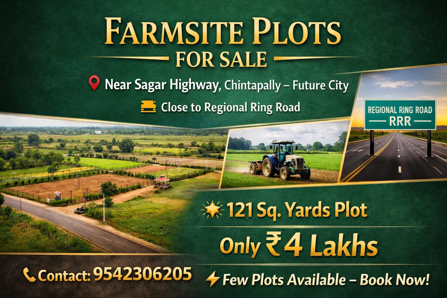 Hyderabad Residential Plots Ready to Move