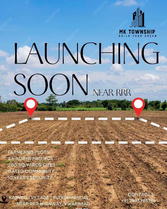 MK Township Plotting Project Vikarabad
